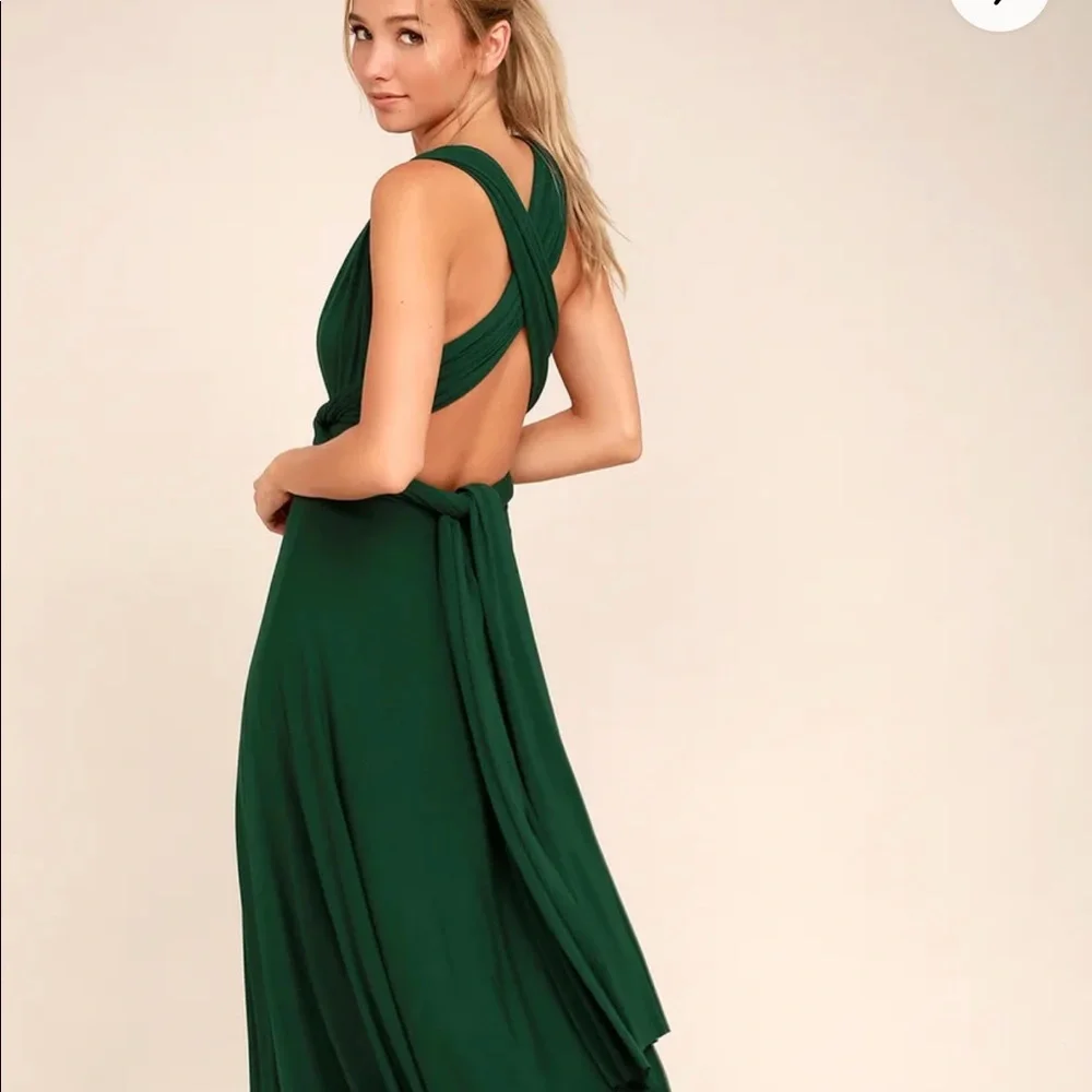 Lulu’s dress size M, never worn ordered a S and a M but missed the return window - Picture 6 of 7